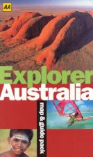 AA Explorer Map  Guide Pack Australia