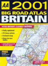 AA Big Road Atlas Britain 2001