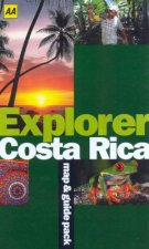AA Explorer Map  Guide Pack Costa Rica  2 ed