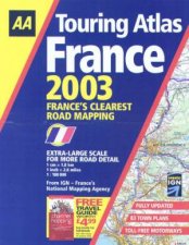 AA Touring Atlas France 2003