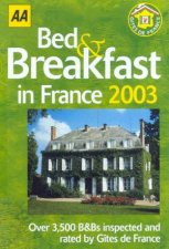 AA Lifestyle Guides Bed  Breakfast Guide France 2003