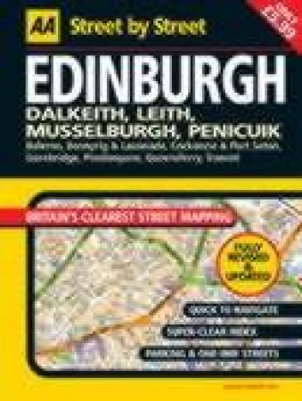 AA Street By Street: Edinburgh by Various