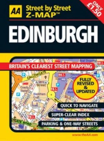 AA Street By Street Z-Map: Edinburgh by Unknown