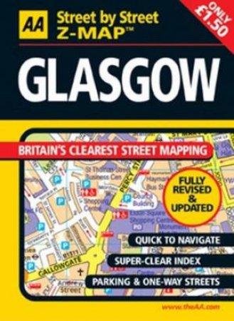 AA Street By Street Z-Map: Glasgow by Unknown