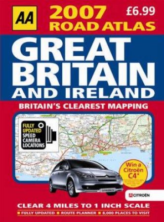 AA Road Atlas: Great Britain And Ireland 2007 Budget Edition by Aa