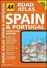 AA Road Atlas Spain  Portugal