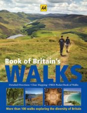 AA Book of Britains Walks with free  Pocket Book of Walks 2e HC