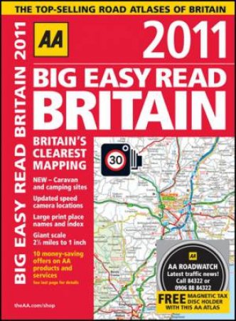 AA Big Easy Read Britain 2011 6/e by AA Publishing 