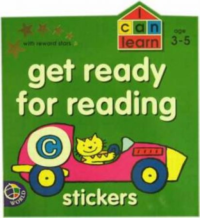 I Can Learn: Get Ready For Reading Stickers Book by Various