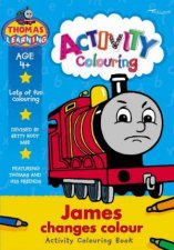 Thomas Learning Reading Activity Book James Changes Colour