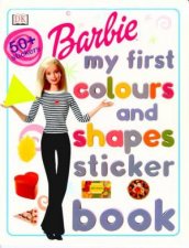 Barbie My First Colours And Shapes Sticker Book