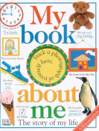 My Book About Me: The Story Of My Life: A Fill-In Record Book by Sandra Jenkins