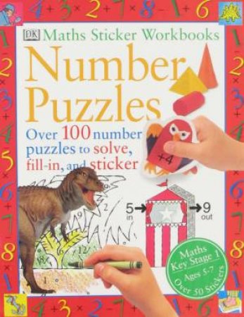Maths Sticker Workbooks: Number Puzzles KS1 by Various