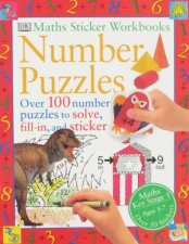 Maths Sticker Workbooks Number Puzzles KS1