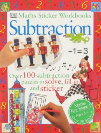 Maths Sticker Workbooks: Subtraction by Various