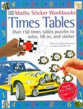 Times Tables Maths Sticker Workbooks