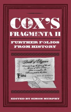 Cox's Fragmenta II by Simon Murphy