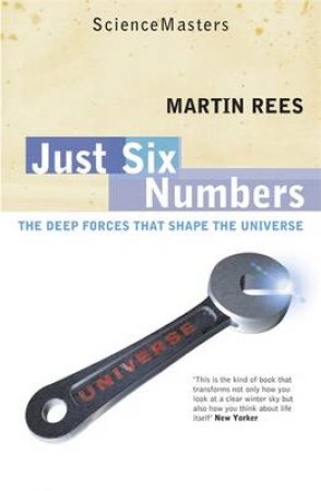 Talking Science: Just Six Numbers - Cassette by Martin Rees