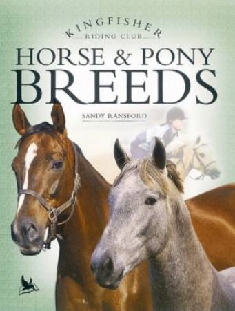 Kingfisher Riding Club: Horse & Pony Breeds by Sandy Ransford