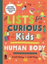 Lists For Curious Kids Human Body
