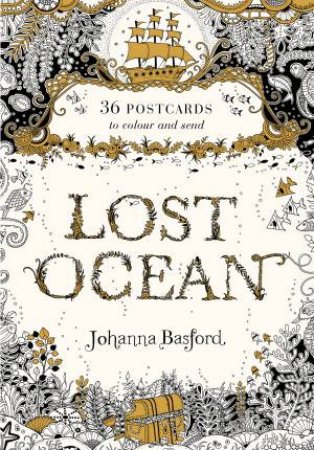 Lost Ocean Postcard Edition: 36 Postcards To Colour And Send by Johanna Basford