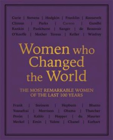 Women Who Changed The World by Various