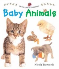 Say And Point Picture Boards Baby Animals