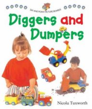Say And Point Picture Boards Diggers And Dumpers