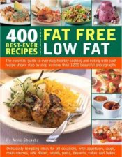 400 BestEver Recipes Fat Free Low Fat Cooking