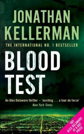 Blood Test, Promotional Ed by Jonathan Kellerman