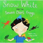 Square Paperback Fairytale Book Snow White And The Seven Dart Frogs