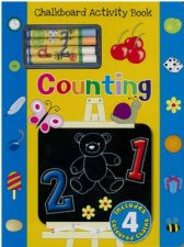 Chalkboard Activity Book Counting