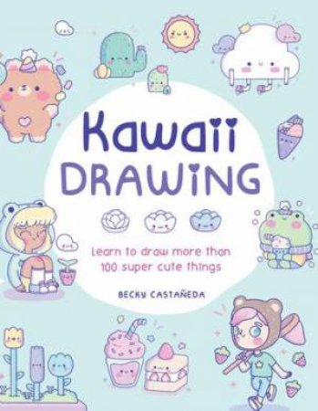 Kawaii Drawing by Becky Castenada