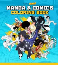 Manga and Comics Coloring Book Saturday AM