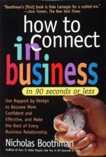 How To Connect In Business In 90 Seconds Or Less