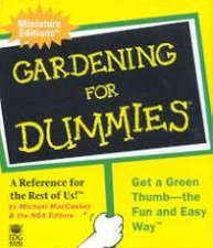 Gardening For Dummies  Miniature Edition