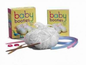 Baby Booties Knit Kit by Julia S. Pretl