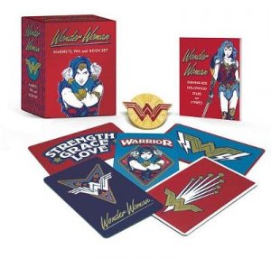 Wonder Woman: Magnets, Pin, And Book Set by Matthew K. Manning