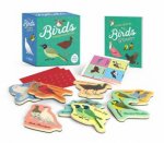 Birds A Wooden Magnet Set