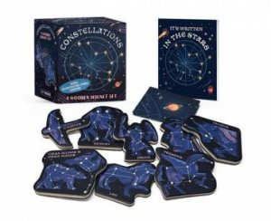 Constellations: A Wooden Magnet Set by Christina Rosso-Schneider