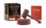 Law  Order Mini Gavel Set with Sound