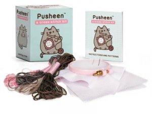 Pusheen: A Cross-Stitch Kit by Claire Belton