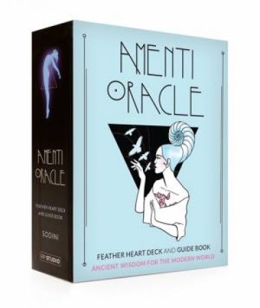 Amenti Oracle Feather Heart Deck And Guide Book by Jennifer Sodini