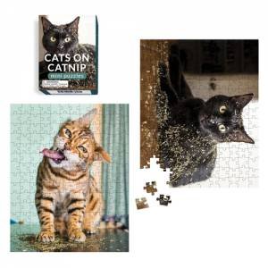 Cats On Catnip Mini Puzzles by Andrew Marttila
