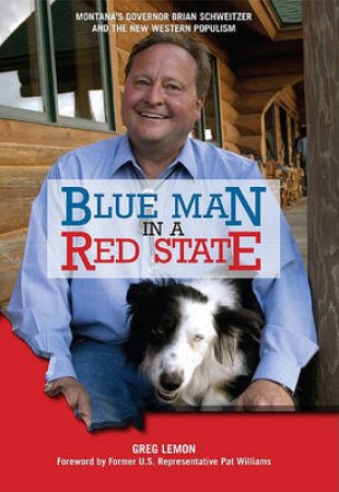 Blue Man in a Red State H/C by Lemon Greg Lemon Greg