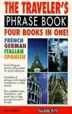 The Travelers Phrase Book French German Italian Spanish  2 ed