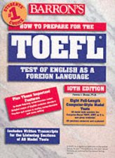Barrons How To Prepare For The TOEFL Test Of English As A Foreign Language