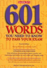 601 Words You Need To Know To Pass Your Exam