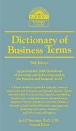 Dictionary of Business and Economic Terms