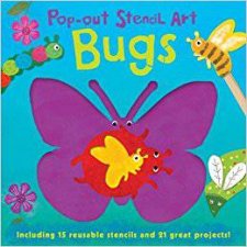 Pop Out Stencil Art Bugs